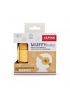 Alpine Muffy Baby hallásvédő fültok babáknak - sárga Alpine Muffy Baby hallásvédő fültok babáknak - sárga