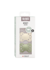 BIBS Infinity cumi - krémfehér / zsálya BIBS Infinity cumi - krémfehér / zsálya