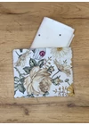 Babychicks textil zsebkendő csomag (23x23cm) zsebkendő tartóval