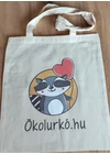 Vászontáska Ökolurkó nyomattal