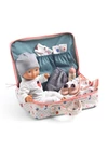 Djeco Pomea Játékbaba kiegészítőkkel - Vani bőröndje - Vanille's suitcase 11 részes