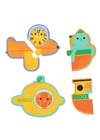Djeco Párosító puzzle - Járművek, 20db-os, Duo Vehicles