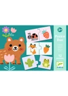 Djeco Párosító puzzle - Színpárosító, 24db-os, Colours