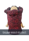 Ringababy Fuba csatos babahordozó KÖLCSÖNZÉS - Yaro Roses Duo Red Black Glam L méret (választható időtartam)