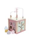 Little Dutch készségfejlesztő fa kocka játék - pink Little Dutch készségfejlesztő fa kocka játék - pink