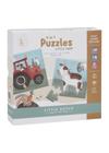Little Dutch karton - 4in1 puzzle - Little Farm Little Dutch karton - 4in1 puzzle - Little Farm