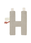 Little Dutch felfűzhető textil betű - H