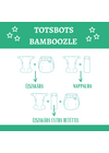 TotsBots Bamboozle mosható pelenka külső - Dino March (6-16 kg) TotsBots Bamboozle mosható pelenka külső - Dino March (6-16 kg)