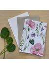 Viszem magammal textil zsebkendő csomag (25x25cm) - Réti virágok Viszem magammal textil zsebkendő csomag (25x25cm) - Réti virágok