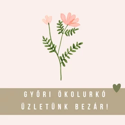 Győri üzlet bezárt, de a webáruház működik