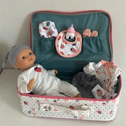 Djeco Pomea Játékbaba kiegészítőkkel - Vani bőröndje