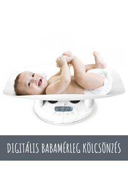 Digitális babamérleg kölcsönzés Győrben