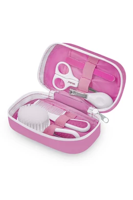 Akuku Babaápoló készlet tokban– Rózsaszín