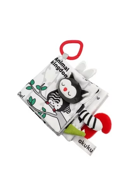 Akuku Textil szenzoros könyv - Állatok Birodalma