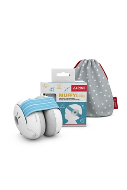 Alpine Muffy Baby hallásvédő fültok babáknak - kék
