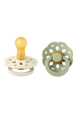 BIBS Boheme cumi - krémfehér / zsálya (választható méret)