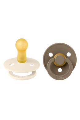 BIBS Colour cumi - krémfehér / tölgy (választható méret)