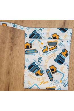 Babychicks Vízhatlan pelenkazsák / tárolózsák - Munkagépek, S méret