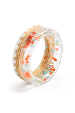 Djeco bébicsörgő esőhanggal - Babyring