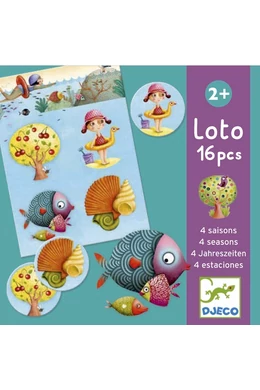 Djeco Képeslottó - Négy évszak