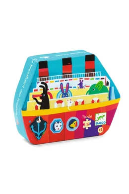 Djeco Formadobozos puzzle - Hajóút 16 db-os