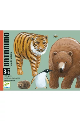 Djeco Batanimo kártyajáték, kisebb-nagyobb