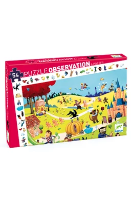 Djeco Megfigyeltető puzzle, Mesék