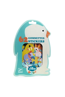 Djeco Újrahasználható Matricák - Sarkköri állatok