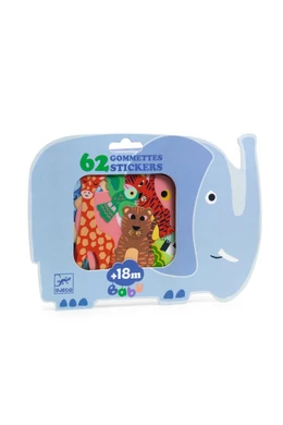 Djeco Újrahasználható Matricák - Szafari