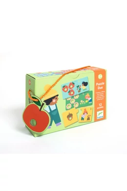 Djeco Párosító puzzle - Számpárosító, 24db-os, First figures