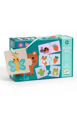 Djeco Párosító puzzle - Színpárosító, 24db-os, Colours