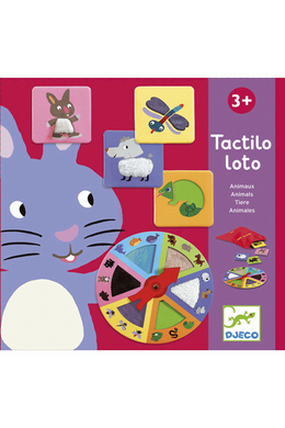 Djeco Tactilo Lotto társasjáték