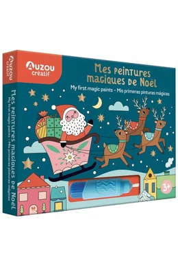 Auzou Vízzel színező, festő készlet, Karácsony