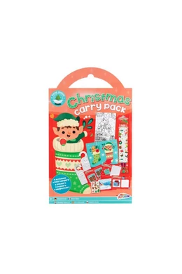 Grafix Hordozható karácsonyi foglalkoztató és színező csomag