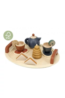 Magni Teázós készlet fából