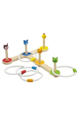 Fa állatos célba dobó ügyességi játék