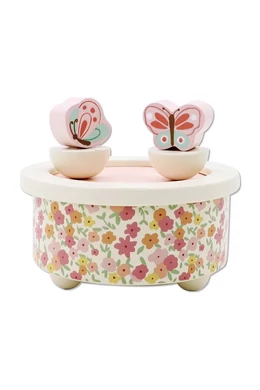 Mágneses fa zenélő doboz pillangókkal