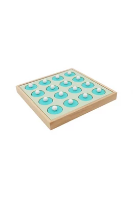 Memória játék cserélhető feladatlapokkal - kék