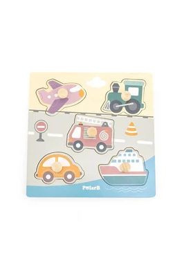 Fogantyús puzzle - járművek