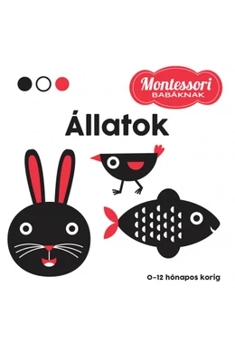 Állatok - Montessori babáknak - könyv
