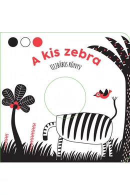 A kis zebra- Ujjbábos könyv