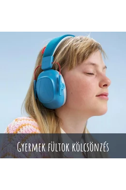 Alpine Muffy KIDS hallásvédő fültok gyerekeknek (5-16 év) - KÖLCSÖNZÉS - kék (választható időtartam)
