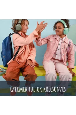 Alpine Muffy KIDS hallásvédő fültok gyerekeknek (5-16 év) - KÖLCSÖNZÉS - zöld(választható időtartam)