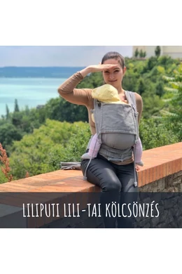 Liliputi Lili-tai mei-tai babahordozó KÖLCSÖNZÉS (választható időtartam)