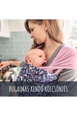Liliputi rugalmas hordozókendő beige KÖLCSÖNZÉS (választható időtartam)
