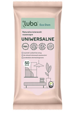 Luba ECO természetes tisztító nedves törlőkendők UNIVERZÁLIS - 50db