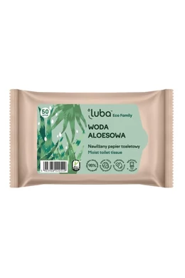 Luba nedves wc papír aloe verával - 50 db