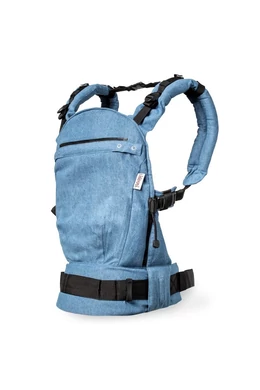 Liliputi csatos babahordozó - Denim