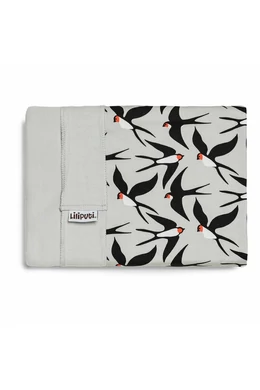 Liliputi rugalmas hordozókendő - Rouge grey, szürke fecske