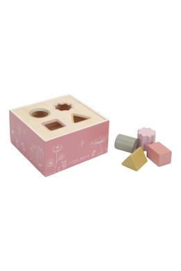 Little Dutch formabedobó kocka - pink